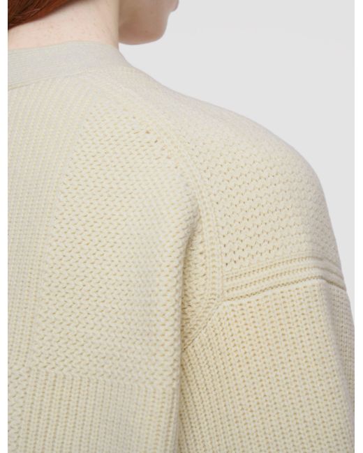 Joseph Natural Soft Merino Wool Cardigan