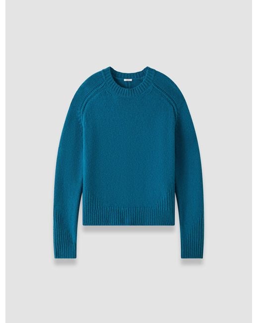 Joseph Blue Isla Lofty Cashmere Jumper