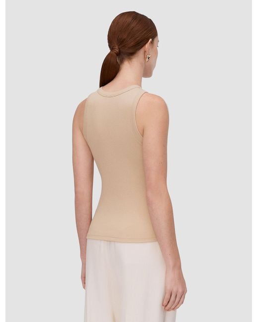 Joseph Natural Yeux Cotton Rib Vest