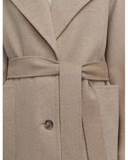 Joseph Natural Spencer Double Face Cashmere Coat