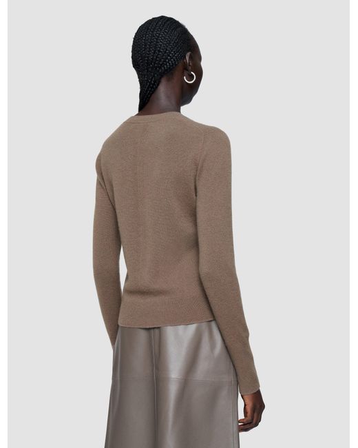 Joseph Natural Light Pure Cashmere Round Neck Jumper
