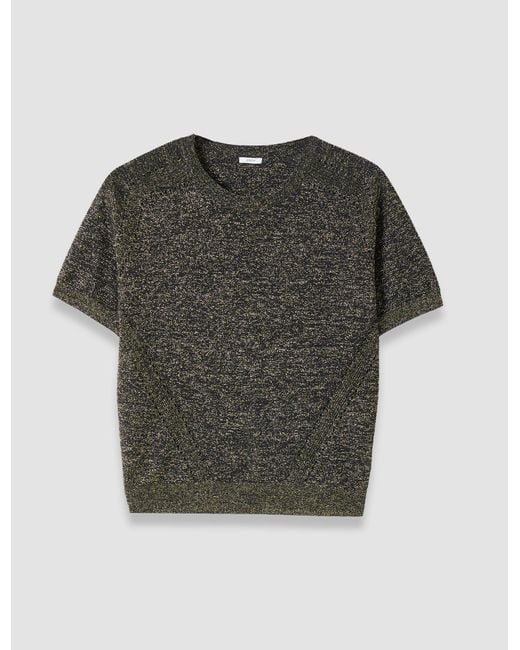 Joseph Gray Lille Lurex Knit Top