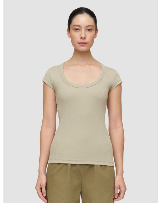 Joseph Green Saba Cotton Rib Top