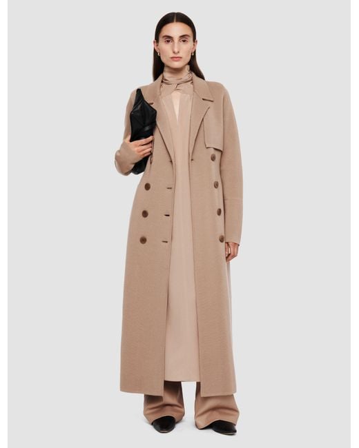 Joseph Natural Milano Knitted Wool Coat