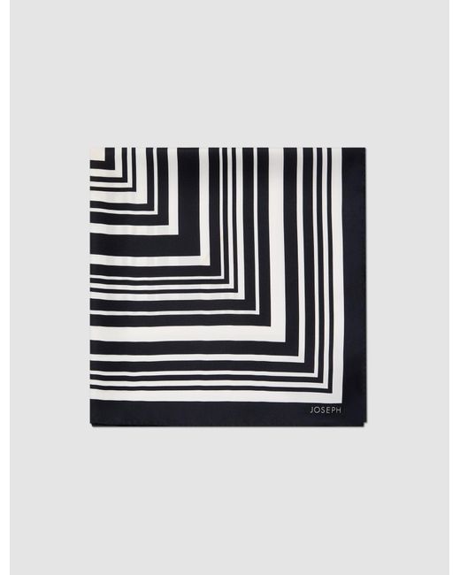 Joseph Black Zenza Large Silk Scarf
