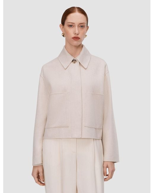 Joseph Natural Kalaa Light Double Face Wool Jacket