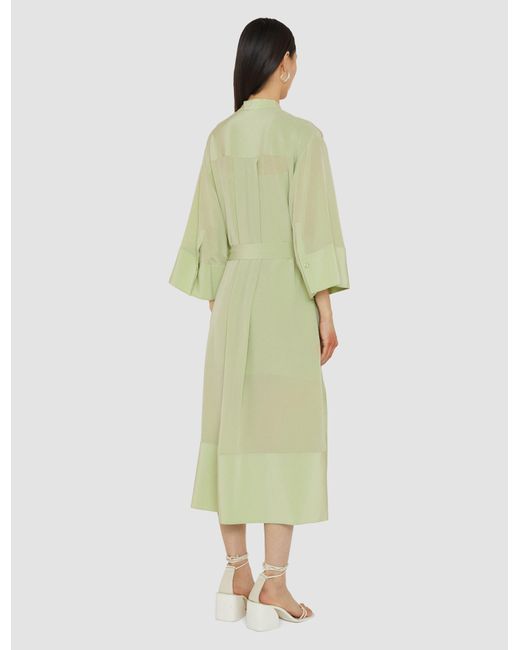 Joseph Green Darius Crepe De Soie Silk Dress