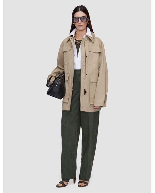 Joseph Natural Shama Cotton Utility Jacket