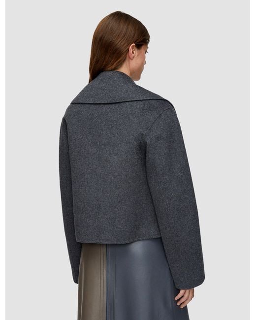 Joseph Blue Delano Double Face Cashmere Jacket
