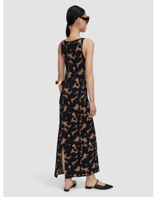 Joseph White Lecate Tortoiseshell Knit Dress