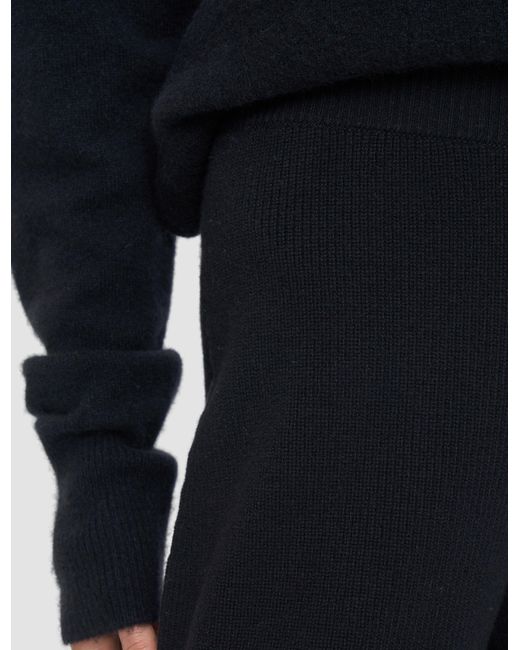 Joseph Blue Soft Merino Wool Culottes