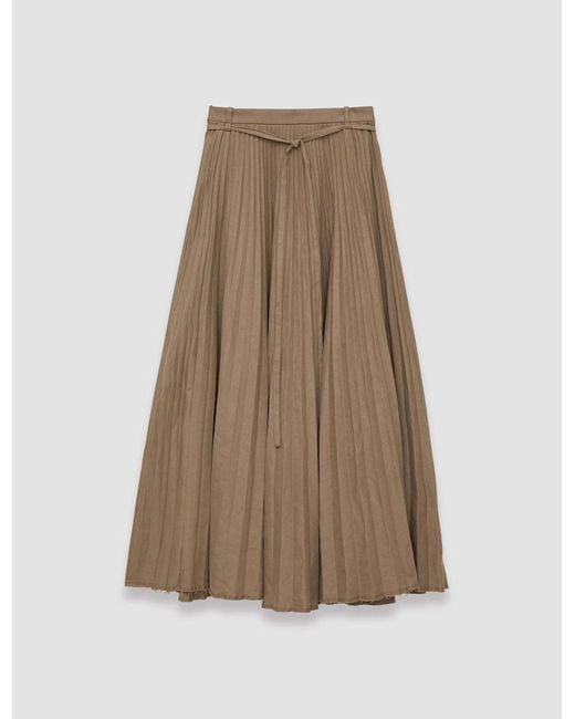 Joseph Natural Linen Cotton Siddons Skirt