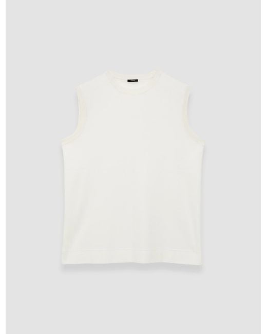 Joseph White Bley Crepe De Soie Silk Blouse