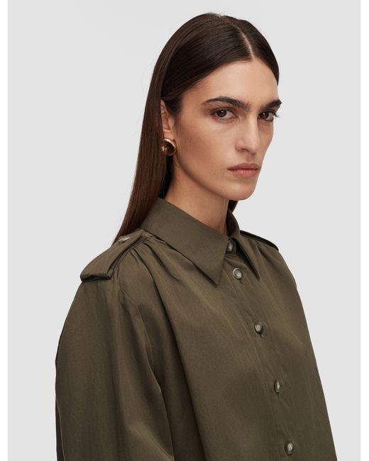 Joseph Natural Mars Cotton Linen Shirt