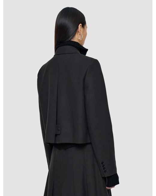Joseph Black Elia Flannel Wool Jacket