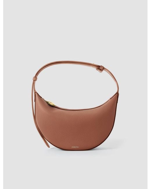 Joseph Brown Bean Leather Bag