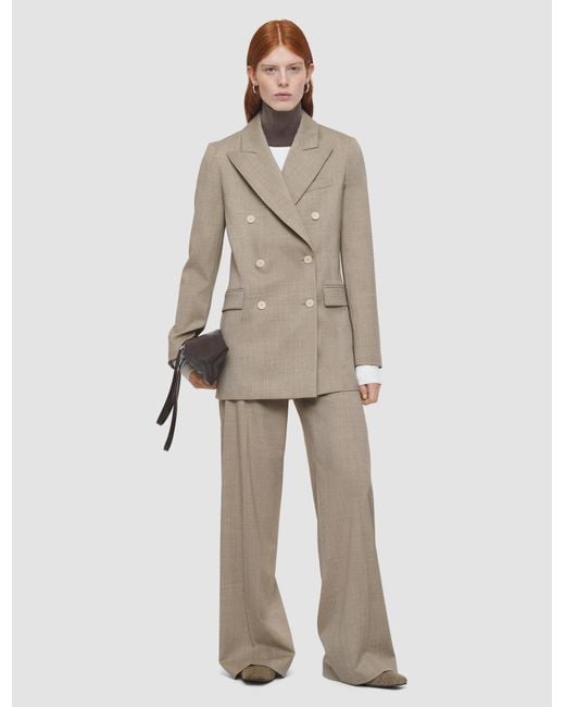 Joseph Natural Valery Melange Wool Jacket