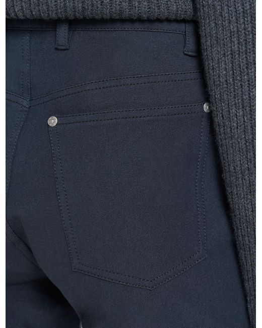 Joseph Blue Bond Gabardine Stretch Trousers