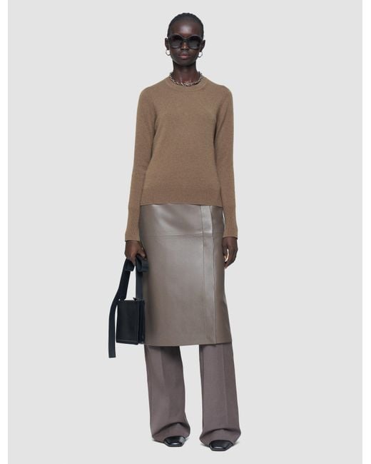 Joseph Natural Light Pure Cashmere Round Neck Jumper