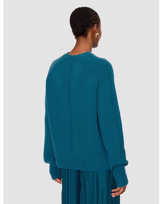 Joseph Blue Isla Lofty Cashmere Jumper