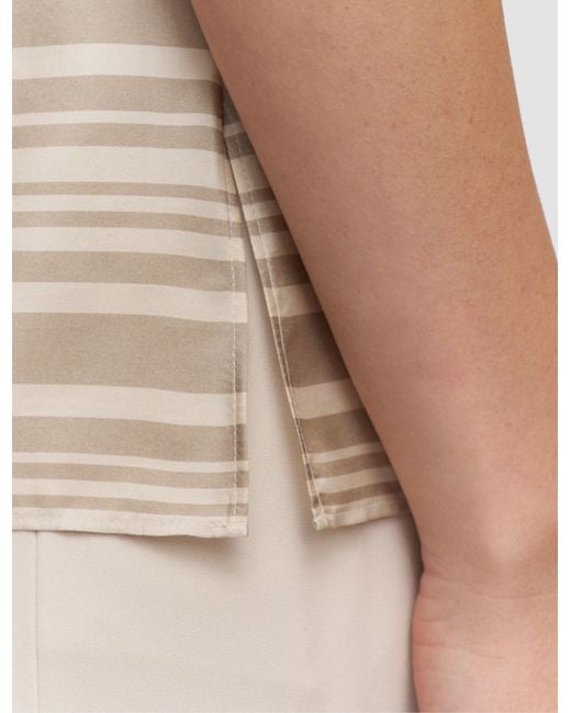 Joseph Natural Stace Printed Silk Camisole