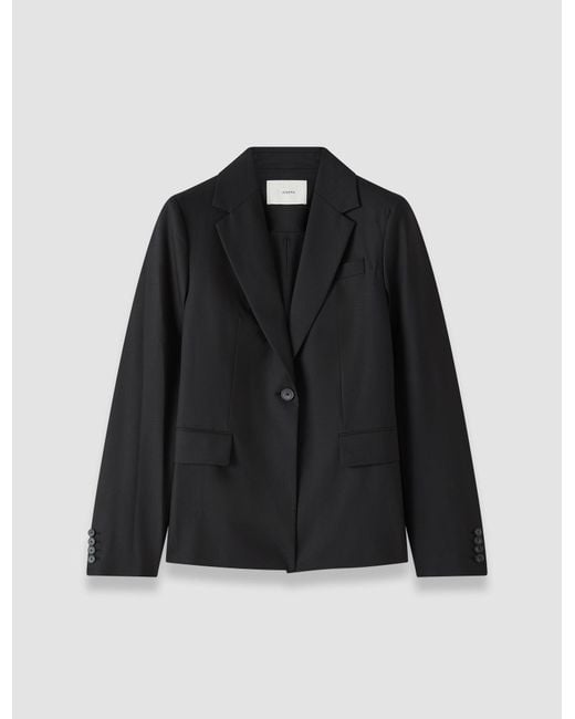 Joseph Black Jackie Wool Tailoring Stretch Jacket