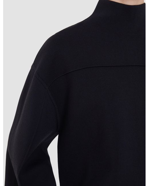 Joseph Blue Larrey Compact Milano Knit Top