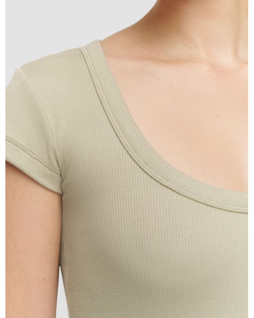 Joseph Green Saba Cotton Rib Top