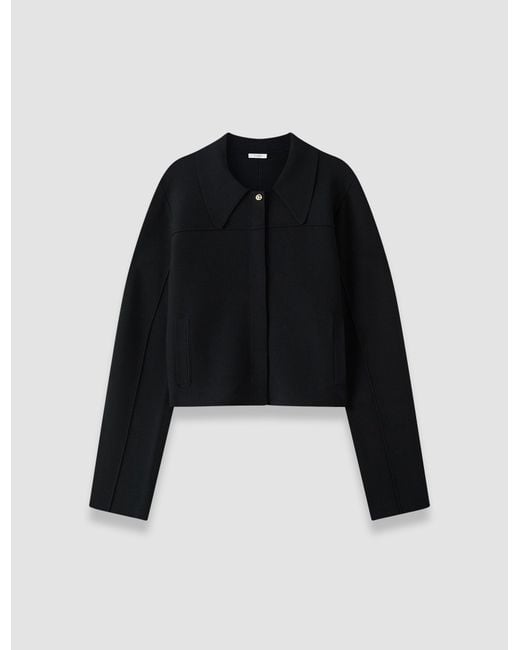 Joseph Blue Gare Compact Milano Knit Jacket