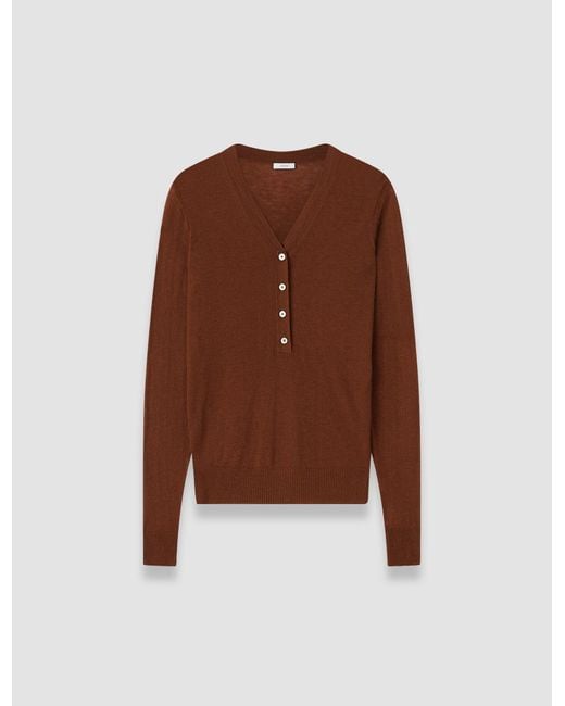 Joseph Brown Gillies Cashair Henley Jumper
