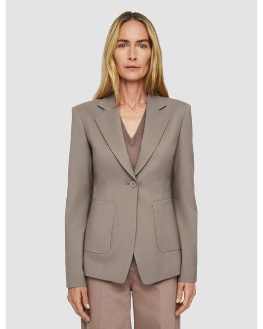 Joseph Natural Glenview Tailoring Wool Stretch Jacket