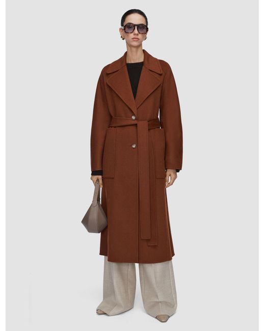Joseph Brown Spencer Double Face Cashmere Coat