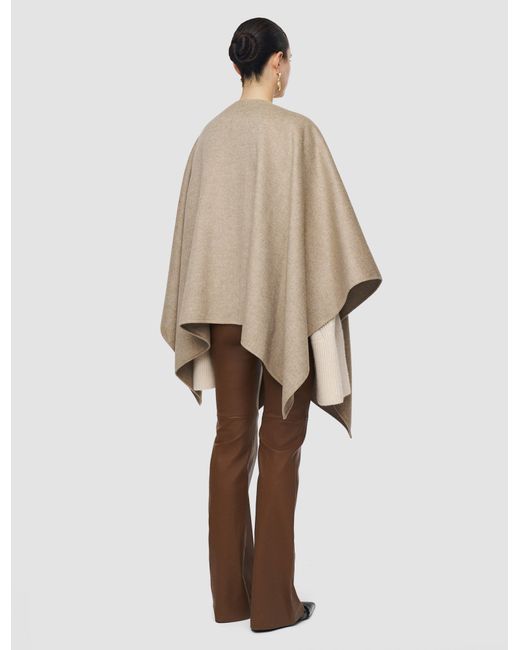 Joseph Natural Cassidy Double Face Cashmere Cape