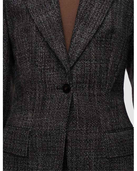 Joseph Gray Fallon Textured Tailoring Wool Jacket