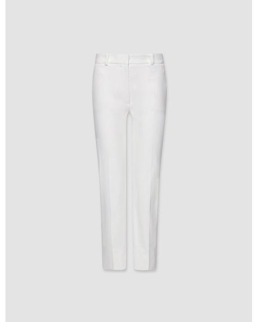 Joseph White Bing Court Light Gabardine Stretch Trousers
