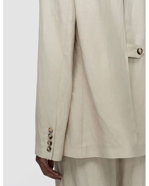 Joseph Natural Rochd Light Linen Blend Jacket