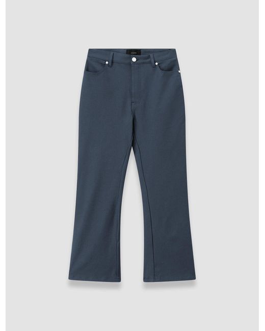 Joseph Blue Duke Gabardine Stretch Trousers