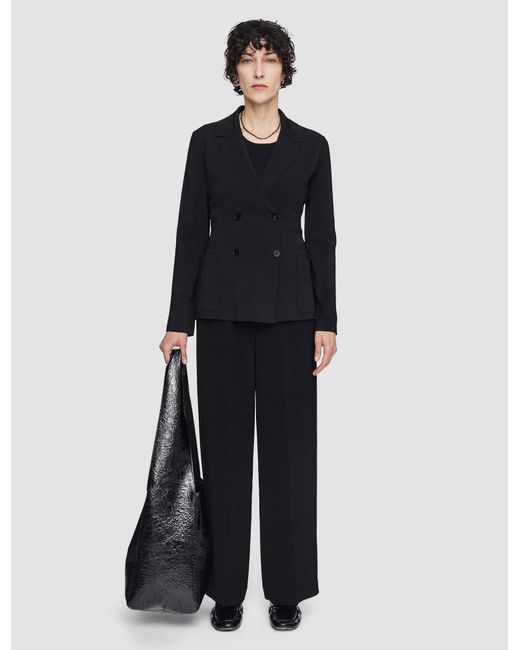 Joseph Black Milano Knit Stretch Jacket
