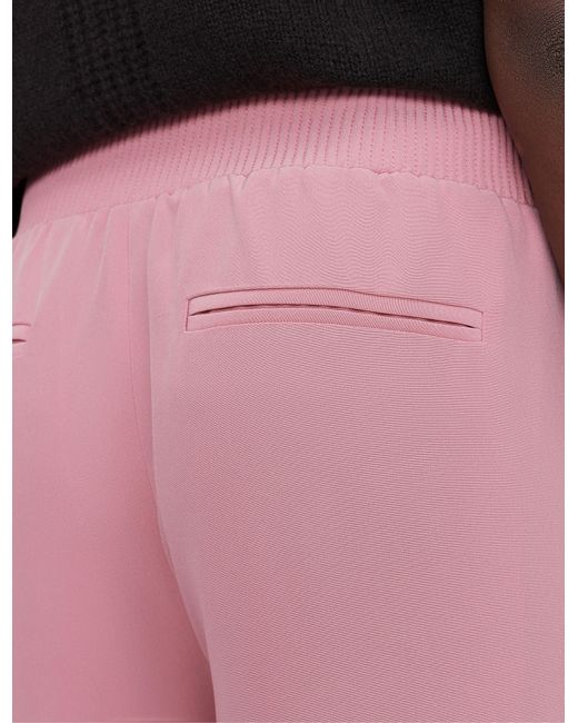 Joseph Pink Nour Satin Twill Trousers