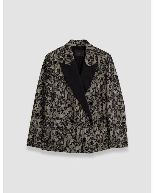 Joseph Black Jaden Patchwork Lace Jacket