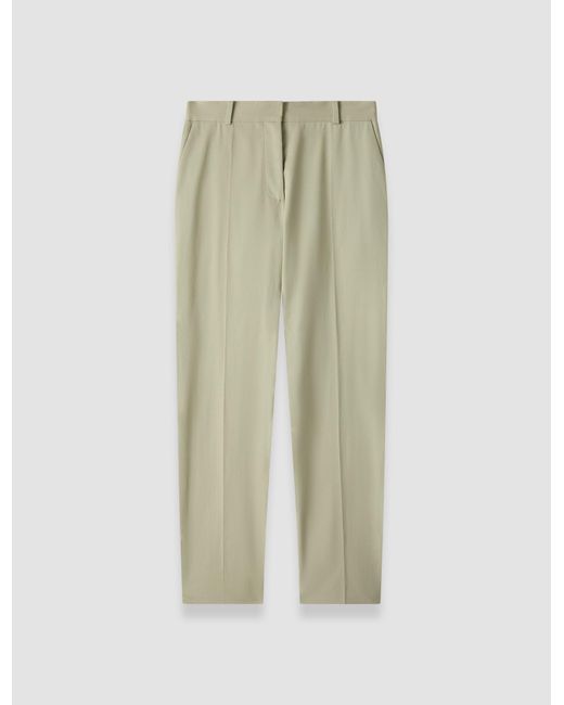 Joseph White Coleman Long Light Cotton Trousers