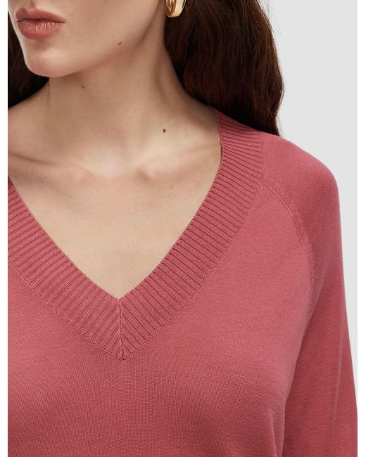 Joseph Pink Gallow Superfine Silk Jumper