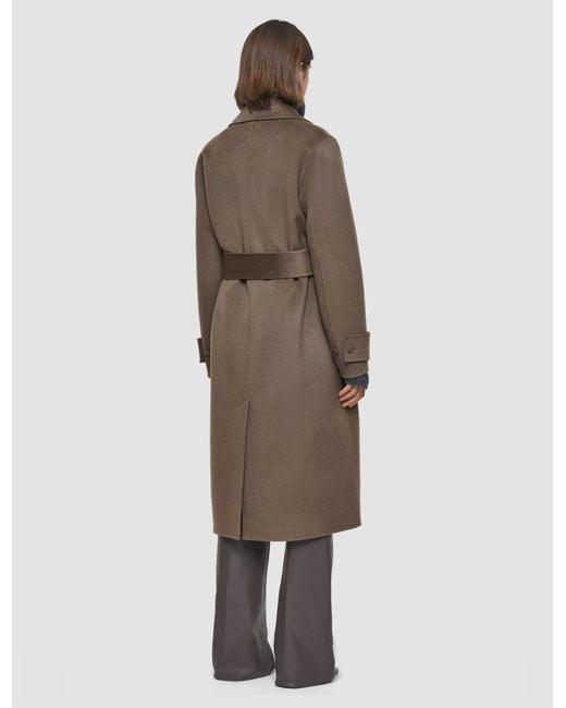 Joseph Natural Arline Double Face Cashmere Coat