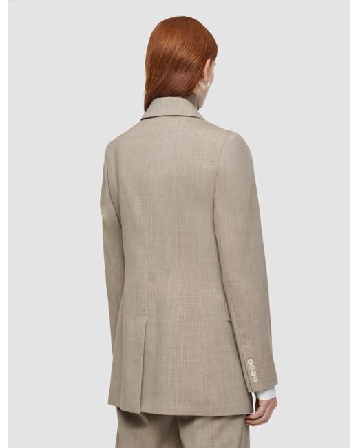 Joseph Natural Valery Melange Wool Jacket