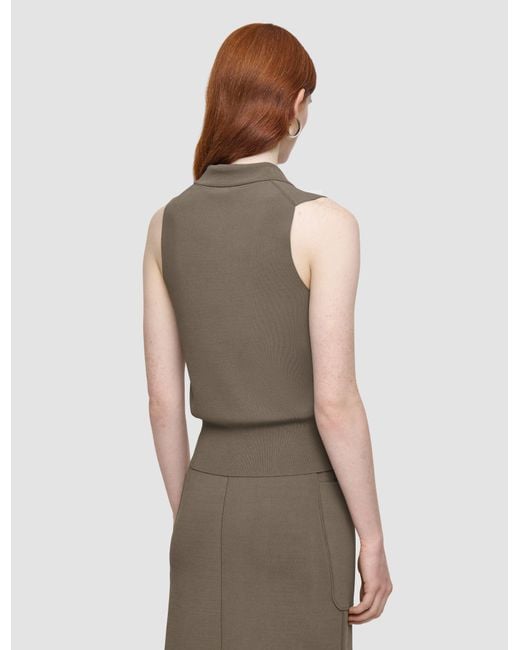 Joseph Brown Milano Knit Stretch Vest