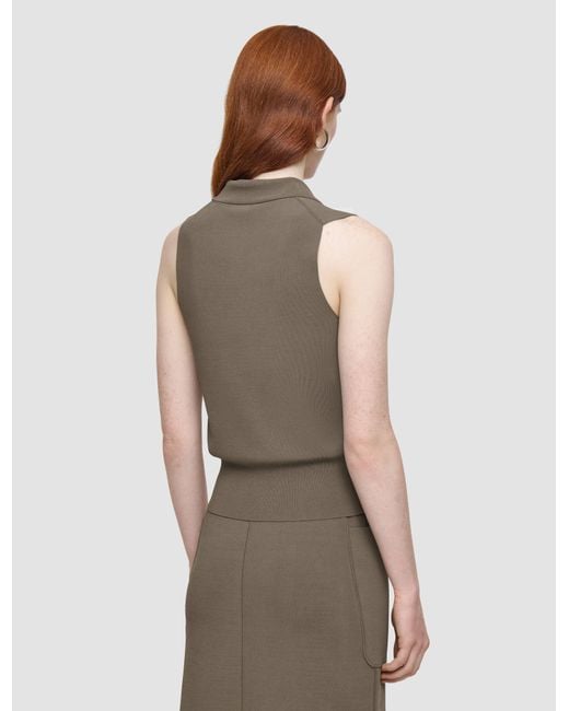 Joseph Brown Milano Knit Stretch Vest