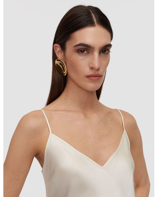 Joseph Blue Clea Silk Satin Camisole