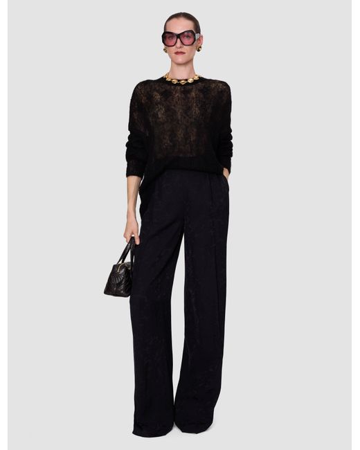 Joseph Black Delfina Mohair Silk Voile Jumper
