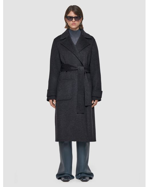Joseph Blue Arline Double Face Cashmere Coat