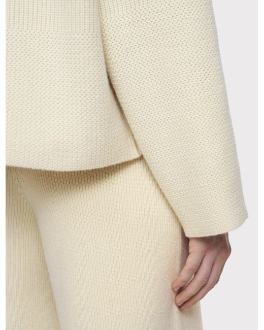 Joseph Natural Soft Merino Wool Cardigan